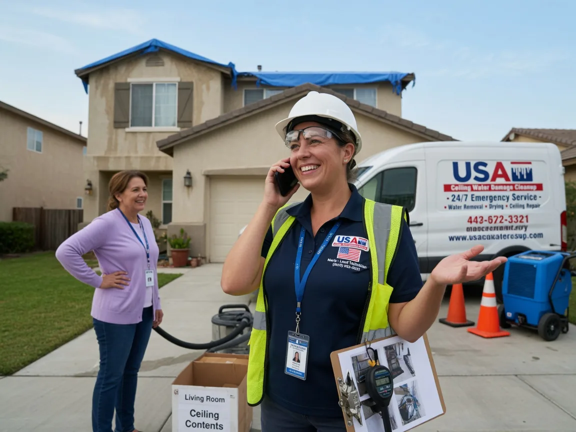 Ceiling Water Damage Restoration Moore, TX FAQs